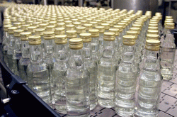 Объемы производства водки в Украине упали на 30,7%