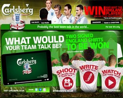 Англичане и Carlsberg поддержат свою сборную по футболу